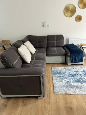 Second clean sofa image of previous work in Birmingham, West Midlands